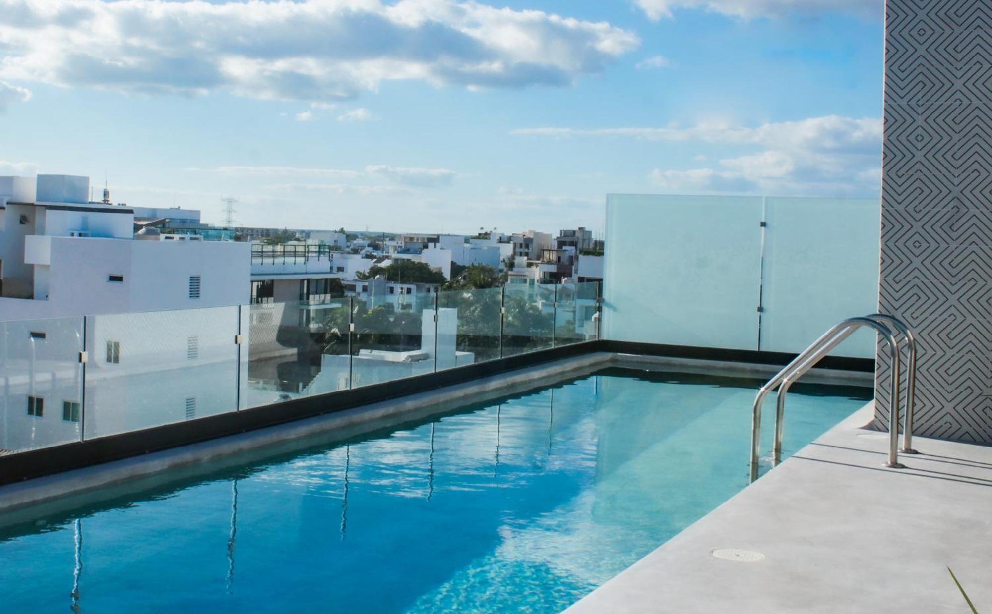 Big, Modern And Beautiful Beach Apartament 1Br Ocean View Playa del Carmen Exteriör bild
