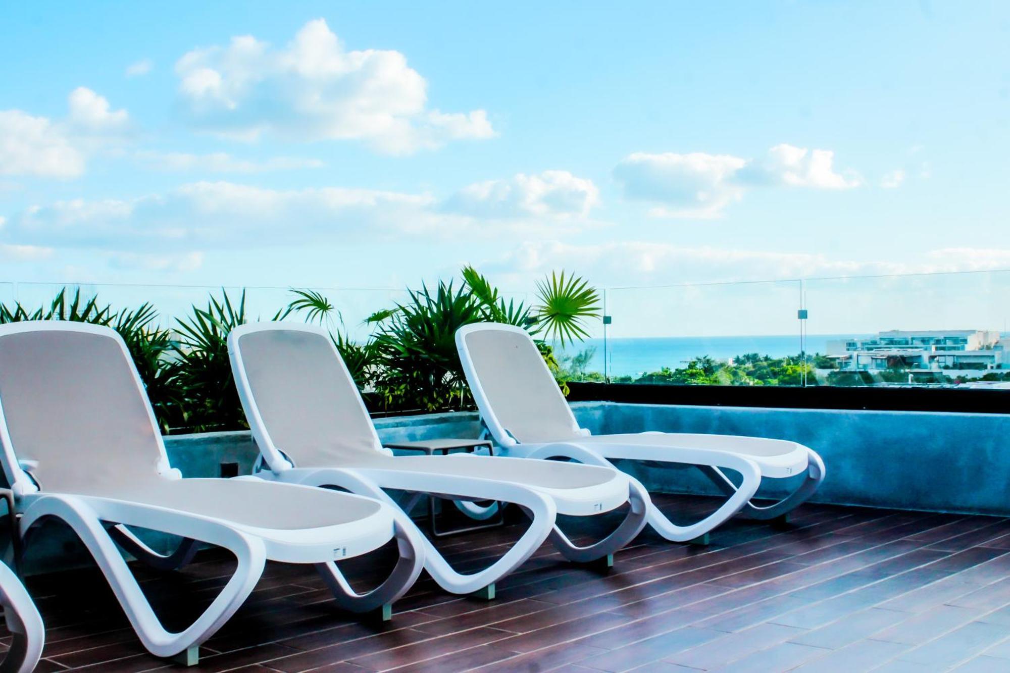 Big, Modern And Beautiful Beach Apartament 1Br Ocean View Playa del Carmen Exteriör bild