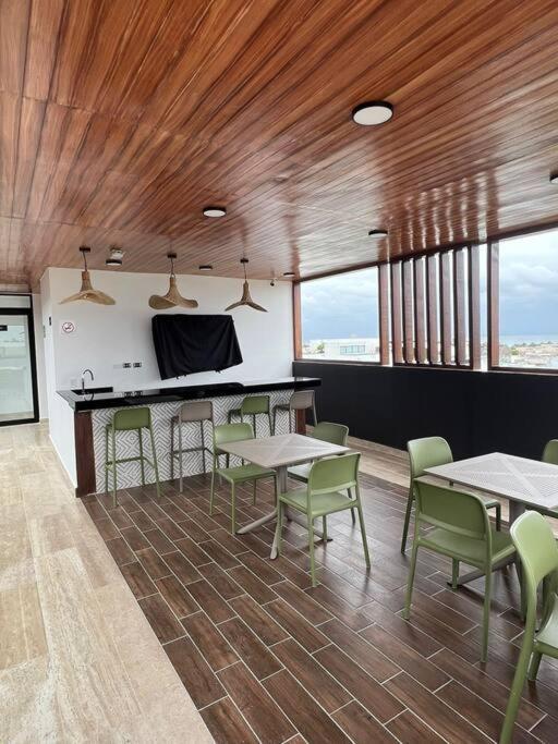 Big, Modern And Beautiful Beach Apartament 1Br Ocean View Playa del Carmen Exteriör bild
