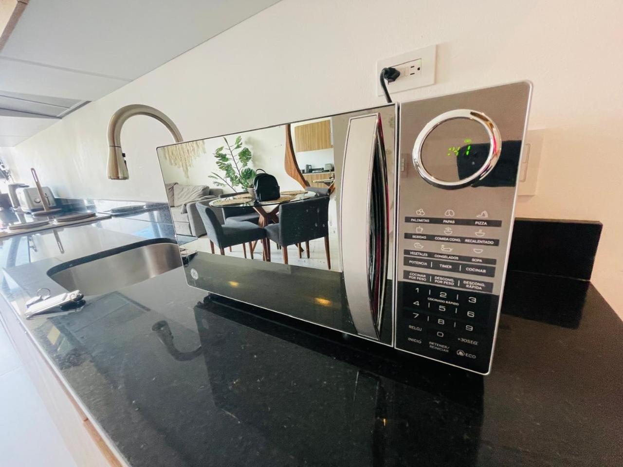 Big, Modern And Beautiful Beach Apartament 1Br Ocean View Playa del Carmen Exteriör bild