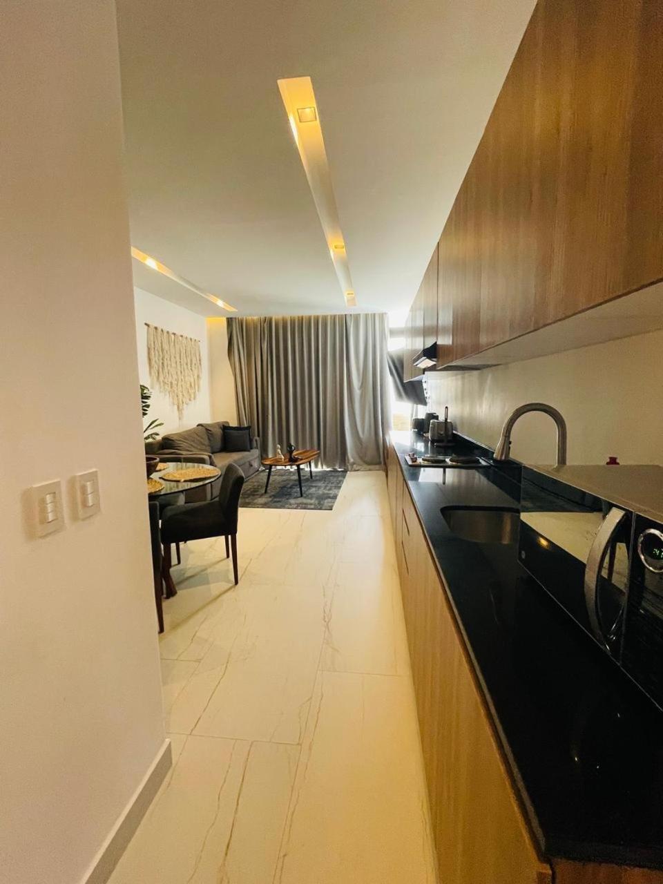 Big, Modern And Beautiful Beach Apartament 1Br Ocean View Playa del Carmen Exteriör bild