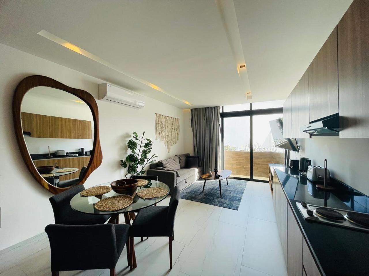 Big, Modern And Beautiful Beach Apartament 1Br Ocean View Playa del Carmen Exteriör bild