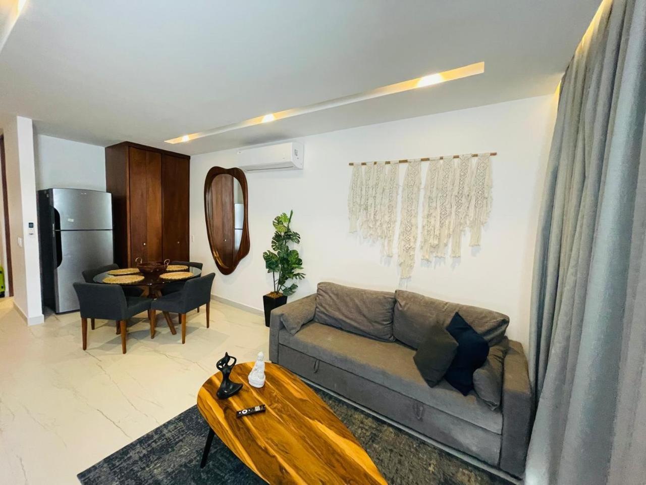 Big, Modern And Beautiful Beach Apartament 1Br Ocean View Playa del Carmen Exteriör bild